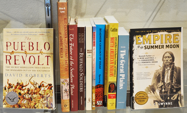 History books at the Landmark Store